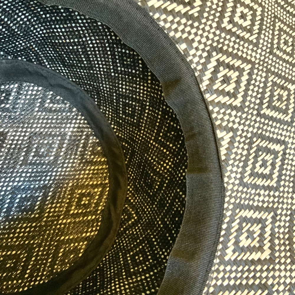 NEW! Boho Wide Brimmed Sun Hat Woven Paper - Picture 9 of 10